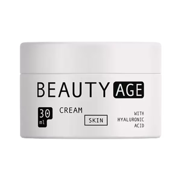 Beauty Age crema facial ácido hialurónico cuidado de la piel hidratación antiedad
