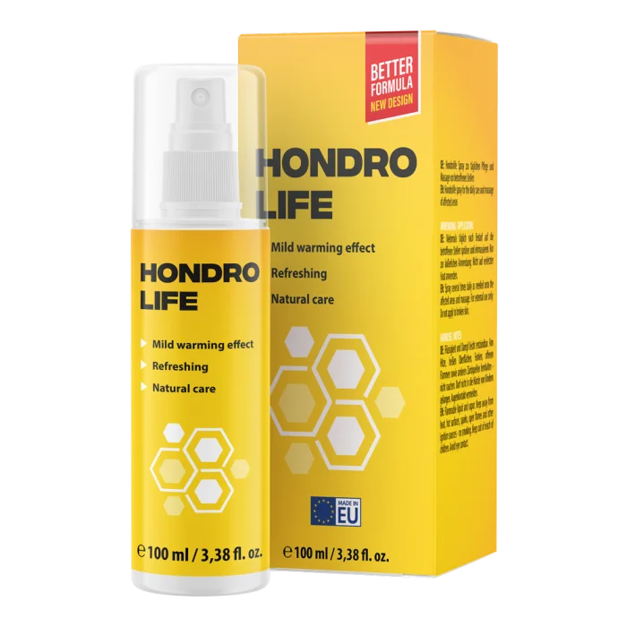 HondroLife Crema natural para aliviar el dolor articular y muscular